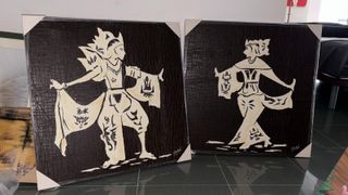 Cuadros Decorativos Bailarines (2uds)