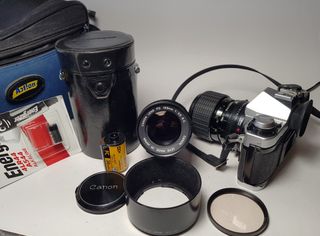 Canon AE-1 Program Sigma Zoom Master 35-70mm Y mas