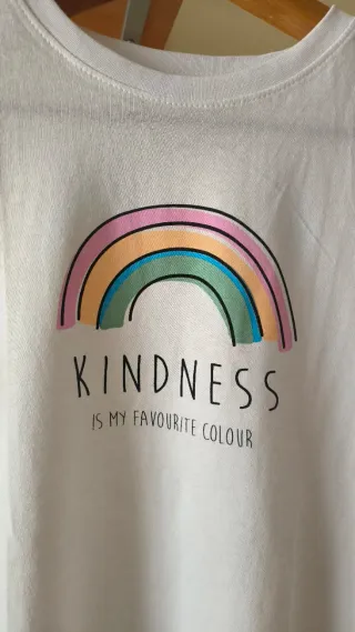 Camiseta manga corta marca Primark Arcoíris