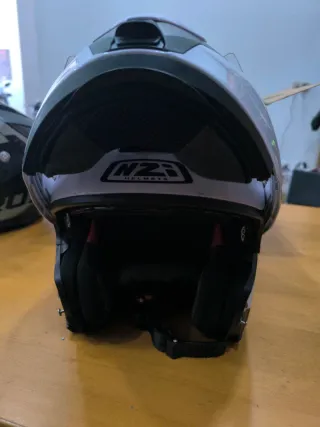 Casco Moto Blanco NZI talla M