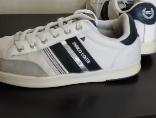 Scarpe ginnastica Enrico Coveri bianche e blu