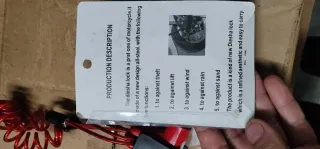 Candado Antirrobo Moto Disco Freno Rojo