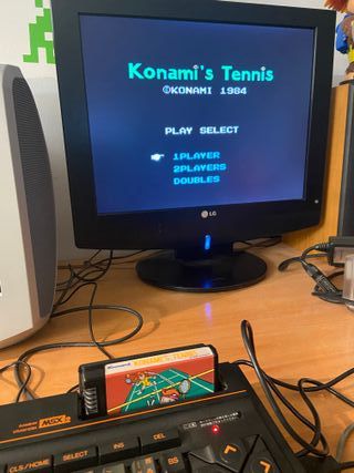 Cartucho Videojuego MSX Konami Tennis