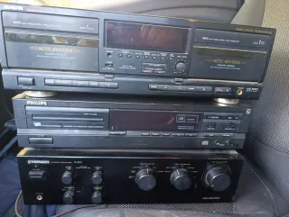 Equipo HiFi Vintage Pioneer + Aiwa + Philips