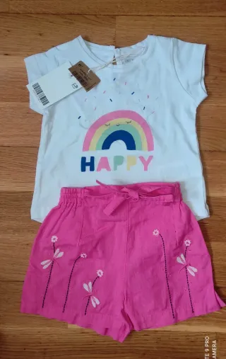 Conjunto bebé verano 3 meses