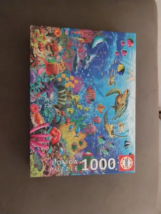 Puzzle Educa 1000 Piezas Mundo Marino