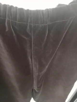 Pantaloni premaman Ninnamamma velluto marrone