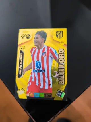 Cromos Balón de Oro Julián Álvarez