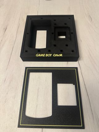 Marco para Game Boy Color + Cartucho