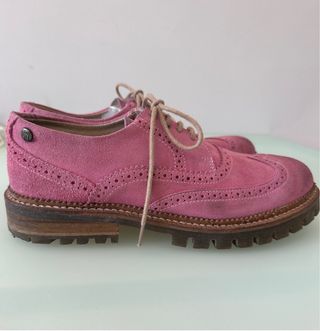 Zapatos de cordones estilo Oxford para mujer