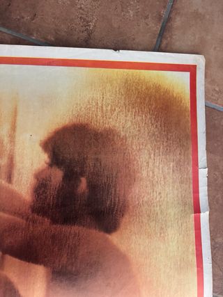 Cartel El Último Tango en París Marlon Brando 1978