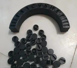 Molde para empanadas con nombre
