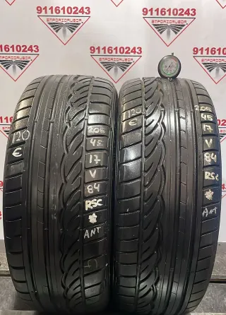 205 45 17 V DUNLOP RUEDA AL 90% VIDA UTIL