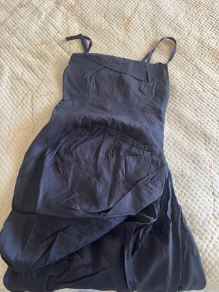 Vestido Jacquemus Negro Drapeado