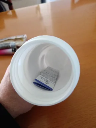 Mini bomba de aire y bidón de agua de Decathlon