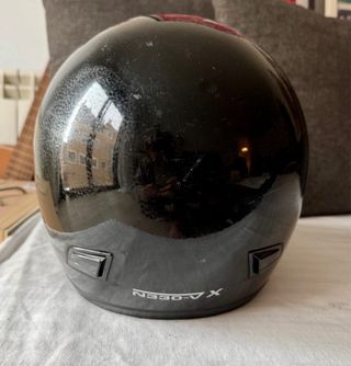 Casco de moto Nitro negro