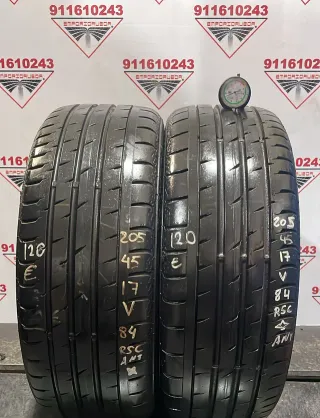 205 45 17 V CONTINENTAL RUEDA AL 90% VIDA UTIL