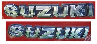 Loghi Badge Serbatoio Suzuki