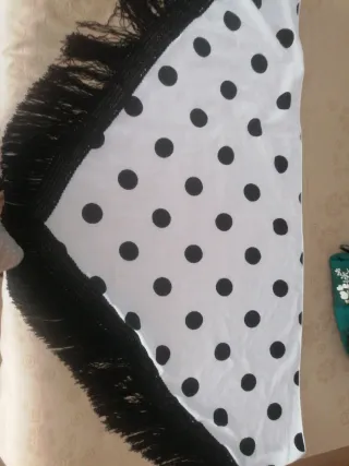 Conjunto Rociero Falda, Corpiño y Mantón