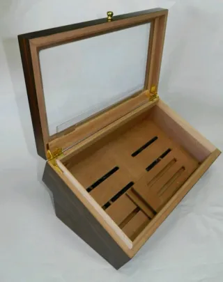 Humidor Cofanetto Vetrinetta Porta Sigari j110