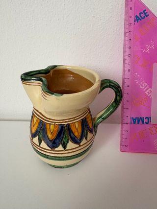Brocca ceramica Grottaglie Monteforte vintage