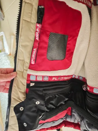 Chaqueta Anapurna Expedition Beige/Negra