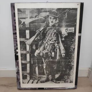 Póster Charles Chaplin Vintage