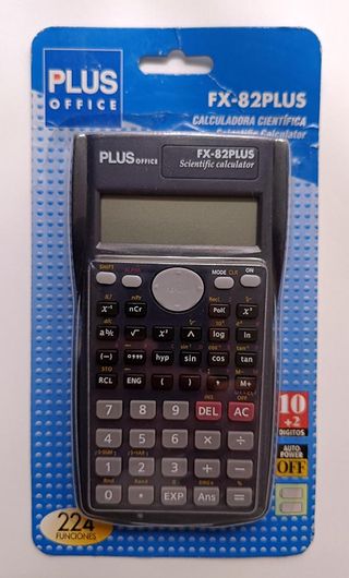 Calculadora científica PLUS OFFICE FX-82PLUS