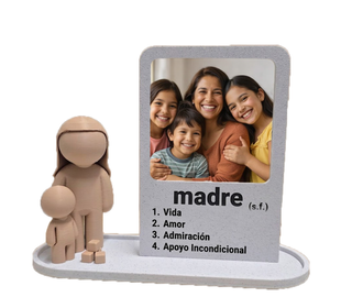 Día de la Madre - Marco con descripción Madre