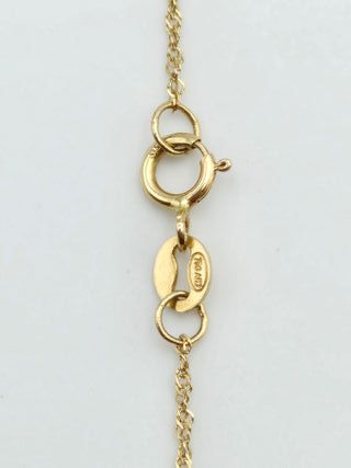 Cadena de Oro 18K, Singapur Fina, 0,75gr, 45cm