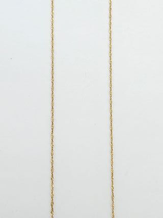 Cadena de Oro 18K, Singapur Fina, 0,75gr, 45cm