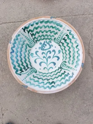 Lebrillo Granaino Cerámica Pintada