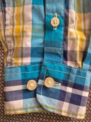 Camisa Spagnolo cuadros 10 años