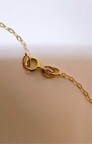 Collana con ciondolo chiama angeli in oro 18kt 750