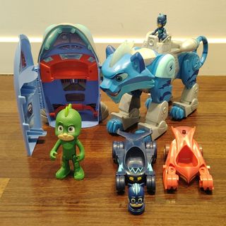 Juguetes PJ Masks: Figuras y Gato Interactivo