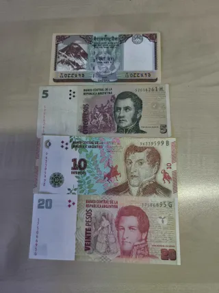 Colección de billetes mundiales 1.