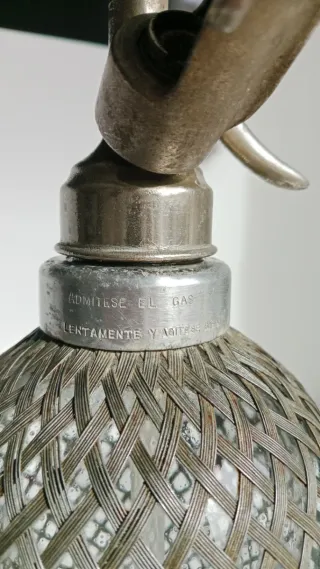 Sifón Inglés Grande de LONDRES. Sparklets.