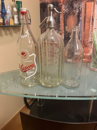 Botellas de colección vintage