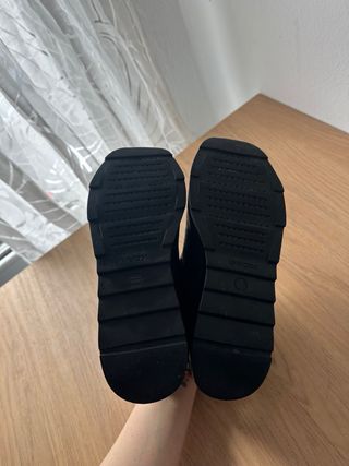Zapatillas Geox D Gendry plataforma negras