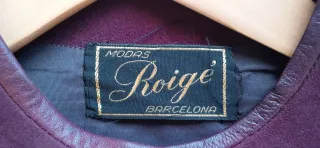 Chaqueta ante vintage
