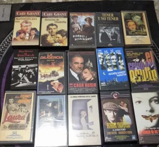 Lote 15 Películas VHS Oferta sólo martes