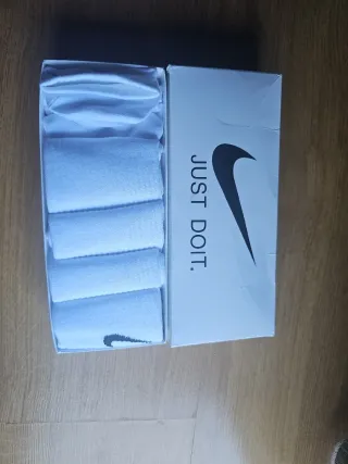 Calcetines Nike Blancos Talla 38-42