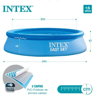 Piscina Intex Easy Set con depuradora