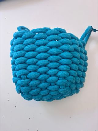 Patinete Micro con cesta azul