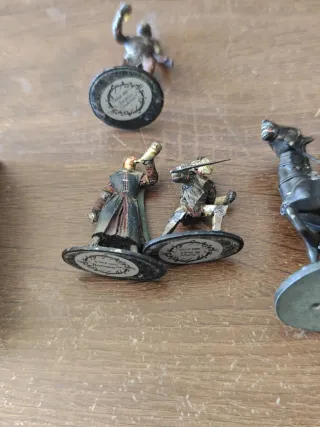 Lote Figuras El Señor de los Anillos Plomo