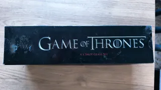 Set 4 Vasos Chupito Juego de Tronos HBO