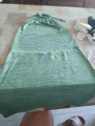 Vestido verde de tirantes