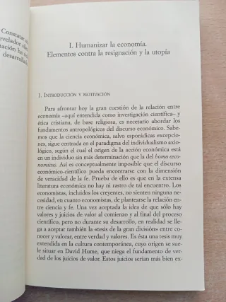 Por una economía del bien común. Stefano Zamagni.