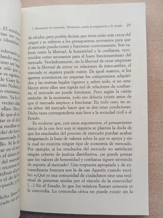 Por una economía del bien común. Stefano Zamagni.