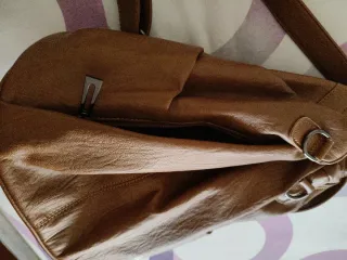 Mochila de mujer marrón